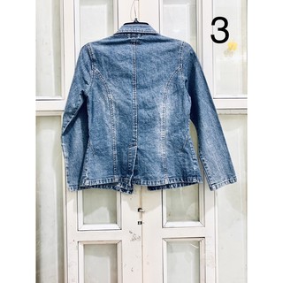Áo khoác jean nữ size M