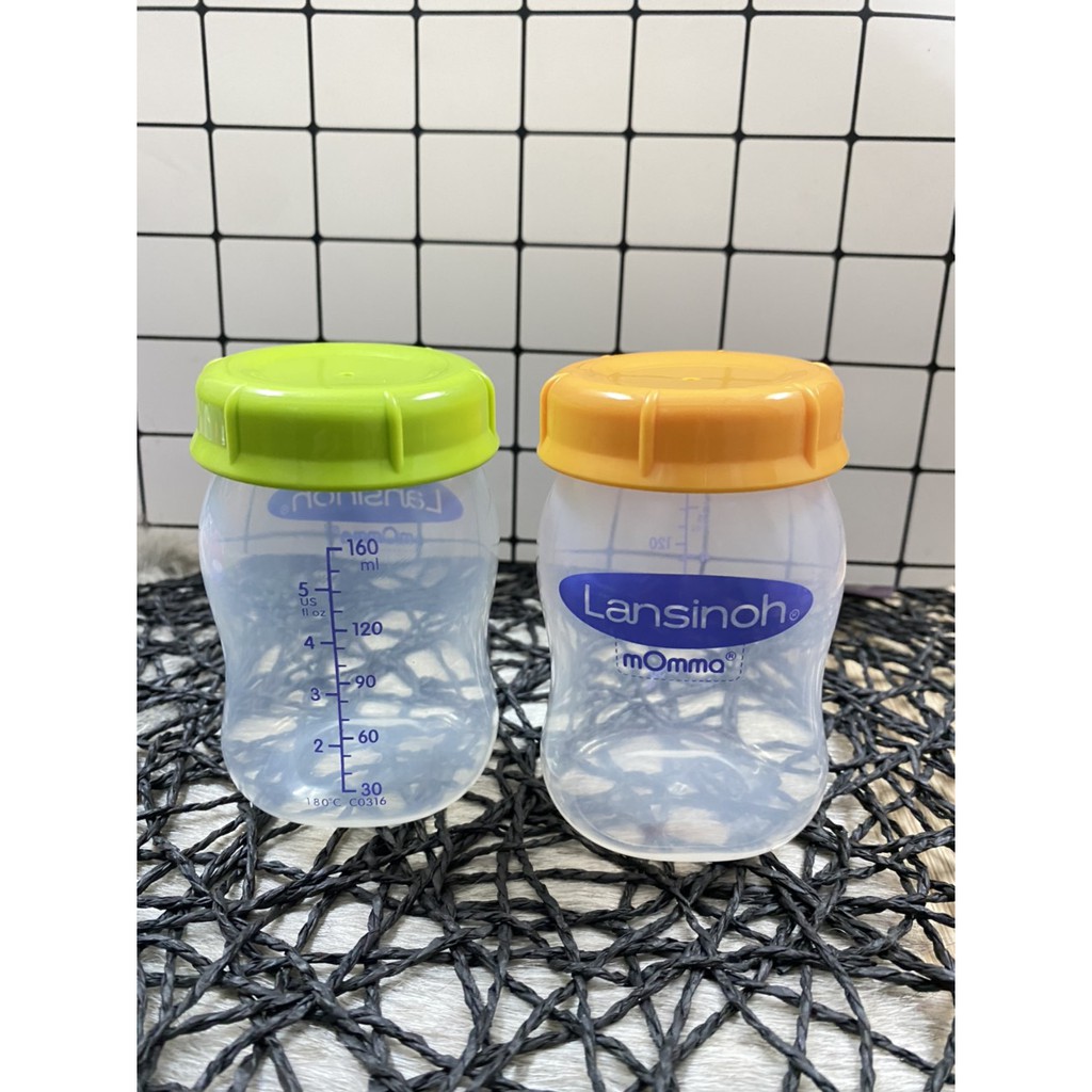Bình trữ sữa cổ rộng 160ml/240ml màu tím cho bé