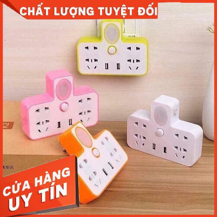 [XẢ KHO+FREE SHIP] Ổ điện đèn ngủ  kiểm cổng usb kiêm đèn ngủ kiêm cổng sạc quá là đa di năng luôn