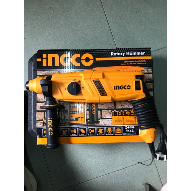 Máy khoan đục bê tông Ingco RGH9018 - 26mm, 4kg, SDS Max