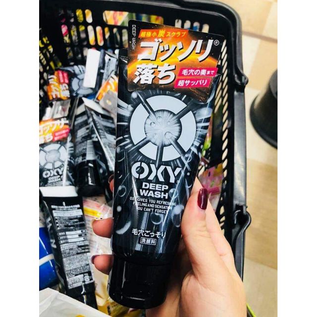 Sữa rửa mặt oxy  dành cho nam