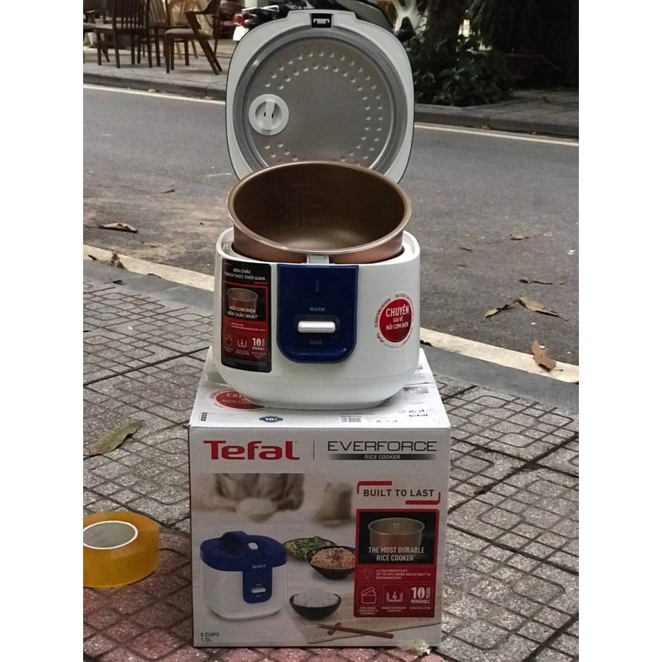 Nồi cơm điện cơ Tefal RK361168 dung tích 1.5L, công suất 700W - hàng chính hãng bảo hành 24 tháng