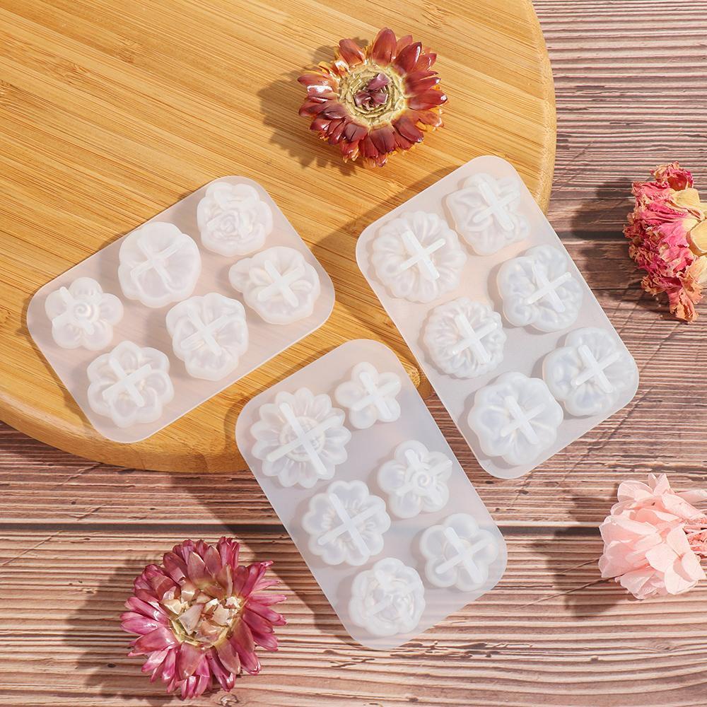 Khuôn Silicone Tạo Hình Hoa Sen Nhỏ / Hoa Anh Đào Làm Trang Sức DIY