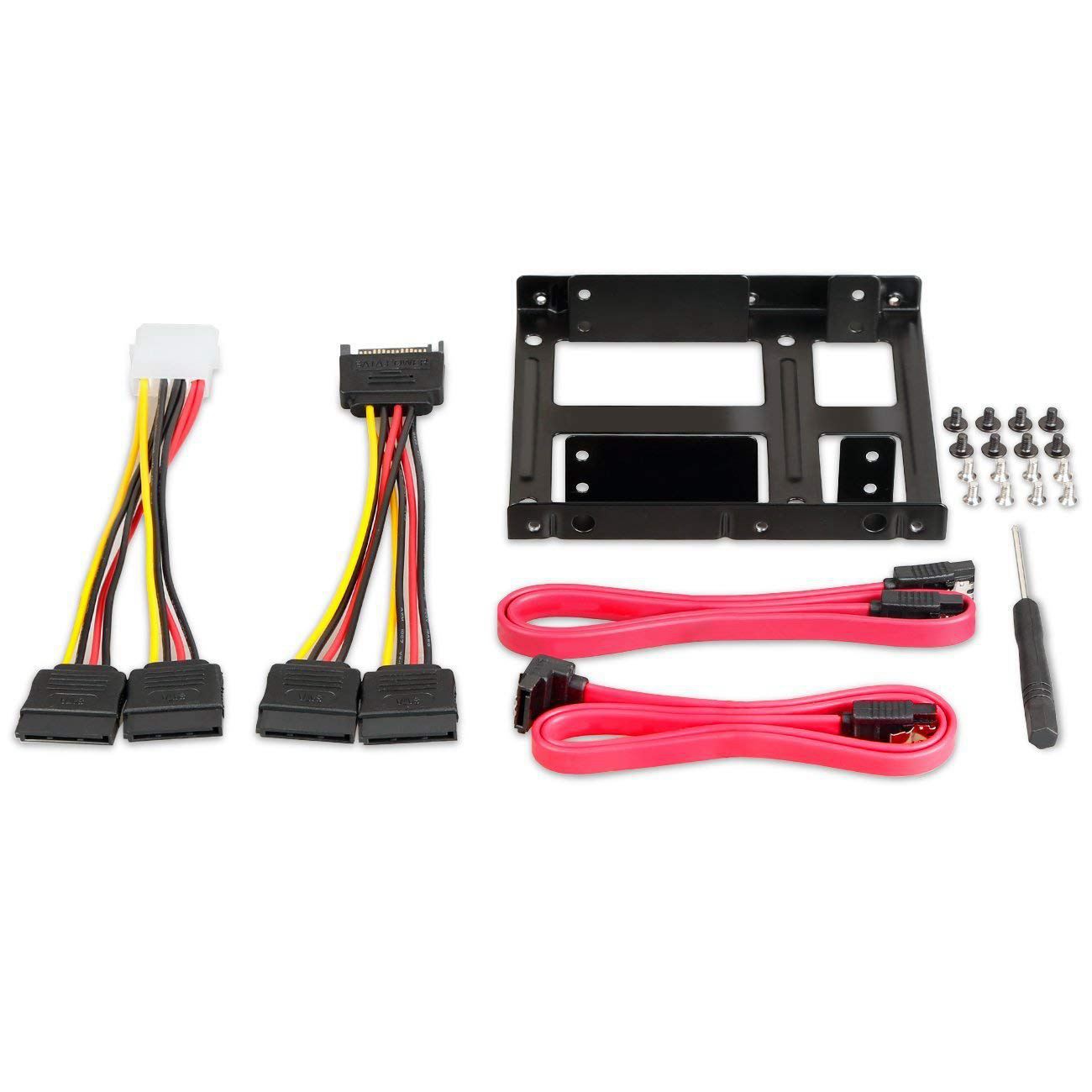 SATA POWER Bộ 2 Khay Đựng Ổ Cứng Ssd 2.5 Inch Sang 3.5 Inch | BigBuy360 - bigbuy360.vn