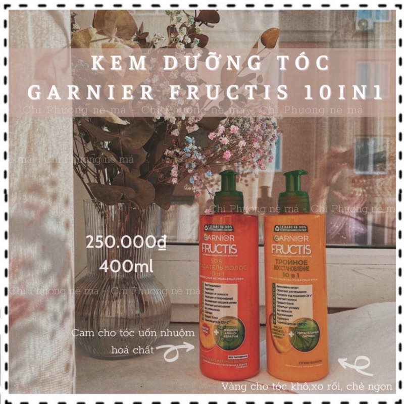 KEM DƯỠNG TÓC SOS GARNIER FRUCTIS 10 IN 1 (BILL NGA)