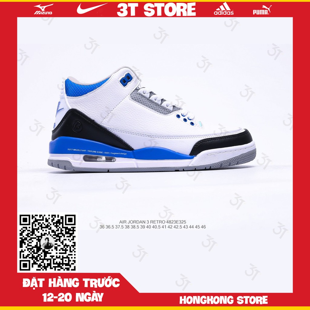 GIÀY SNEAKER MÃ SẢN PHẨM_Nike Air Jordan 3 SE Denim"Fire Red NHIỀU MÀU PHONG CÁCH FULLBOX + FREESHIP KHI MUA 2 SẢN PHẨM