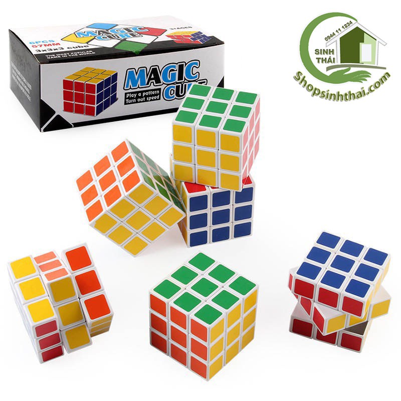 Cục rubik đồ chơi Magic 3x3x3 trong vỉ