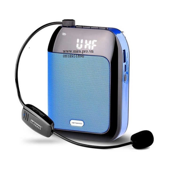 Máy trợ giảng aporo t20 uhf 2.4G  có Bluetooth