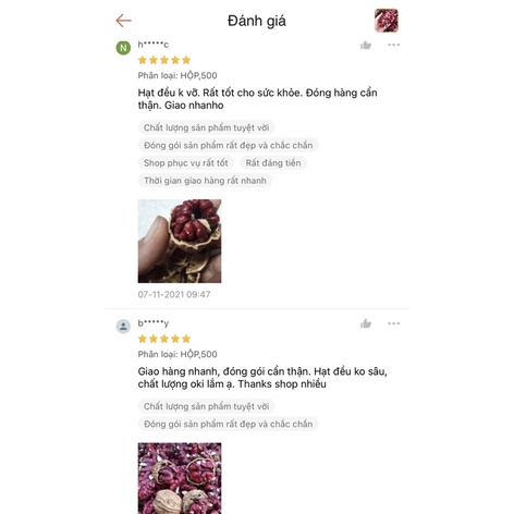 Nhân Óc Chó Đỏ Nhập Khẩu Mỹ 500gr