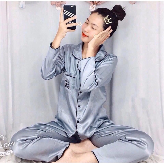 Pizama phi lụa TDQD