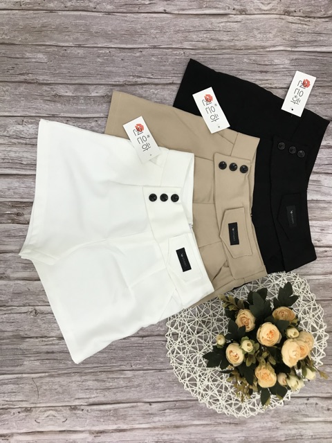 QUẦN SHORT 3 KHUY LÊN DÁNG CỰC CHUẨN