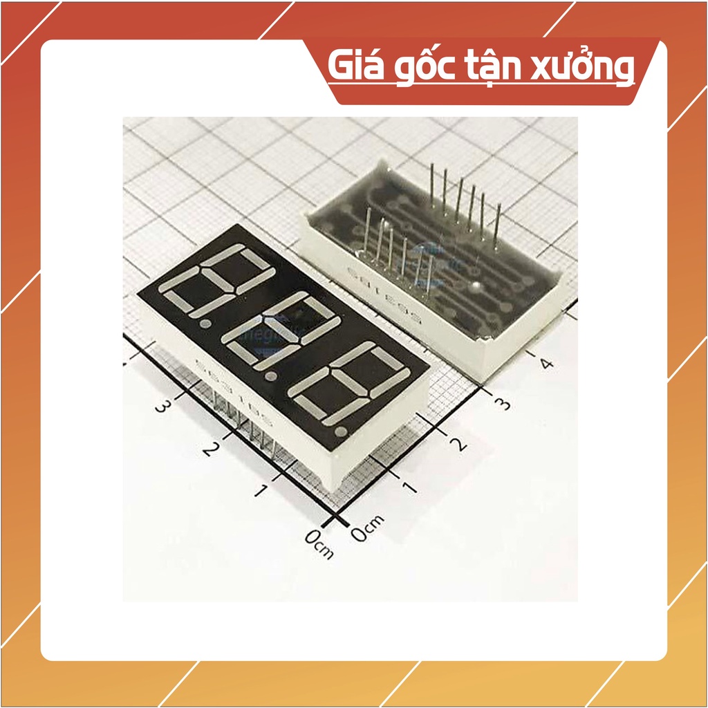 Led 7 Đoạn 0.56 Hiển Thị 1 số,  2 số, 3 số, 4 số Sáng Đỏ