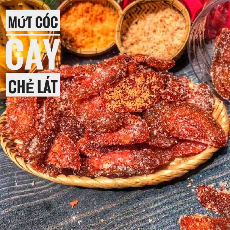 300gr mứt cóc cay chẻ lát