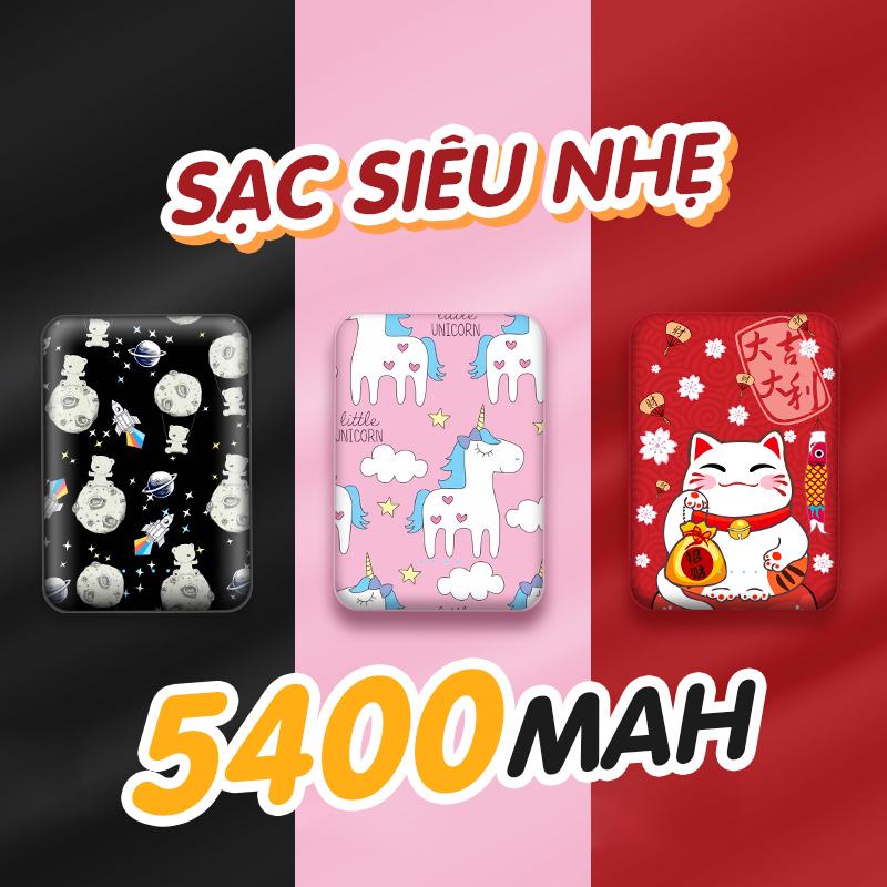 Sạc dự phòng WDLand 5400mah