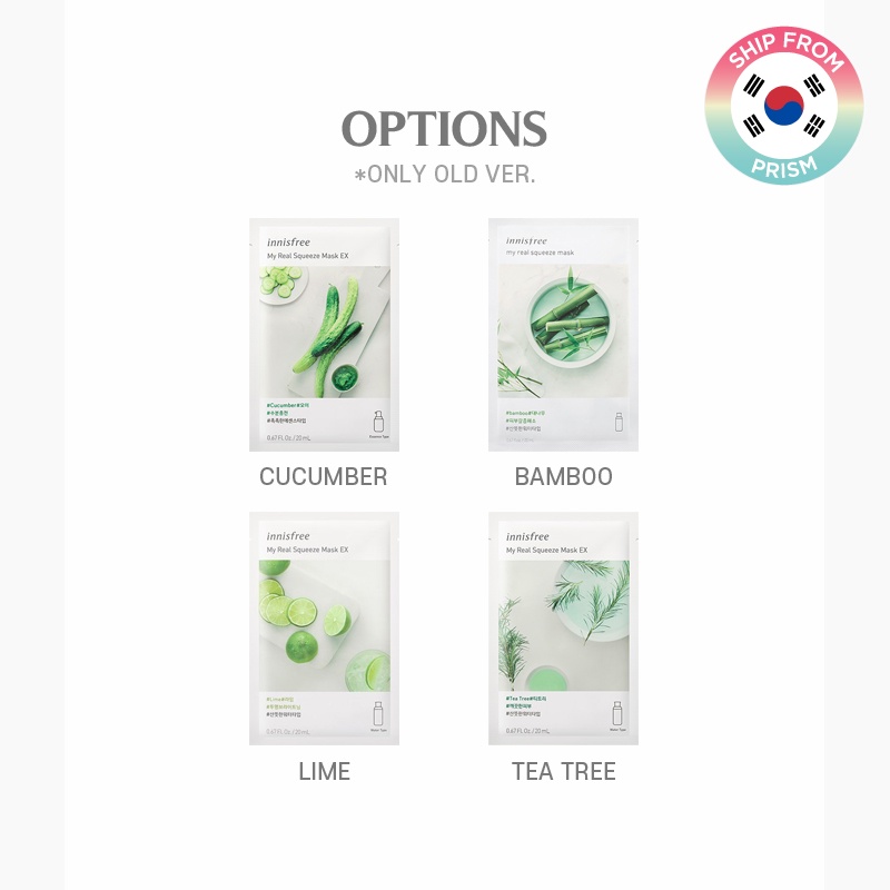 Mặt Nạ Năng Lượng Innisfree Từ Lăng Kính