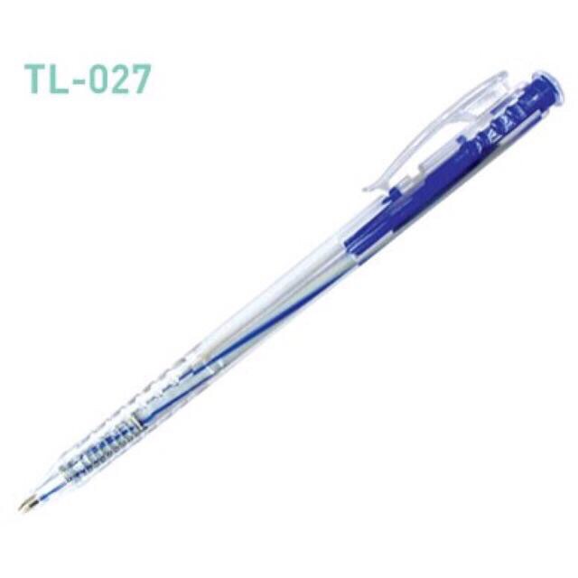 Hộp 20 chiếc bút bi Thiên Long TL - 027 (xanh - đỏ- đen) - ( Hàng Công ty)