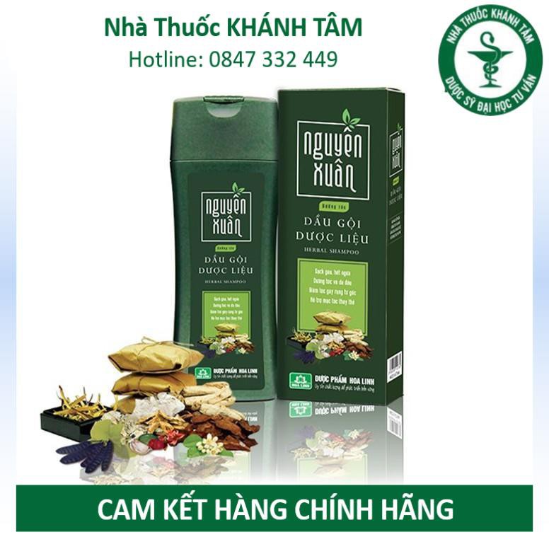 ! Dầu gội - Dầu xả dược liệu Nguyên Xuân Hoa Linh [Nâu - Xanh - Vàng] ! !