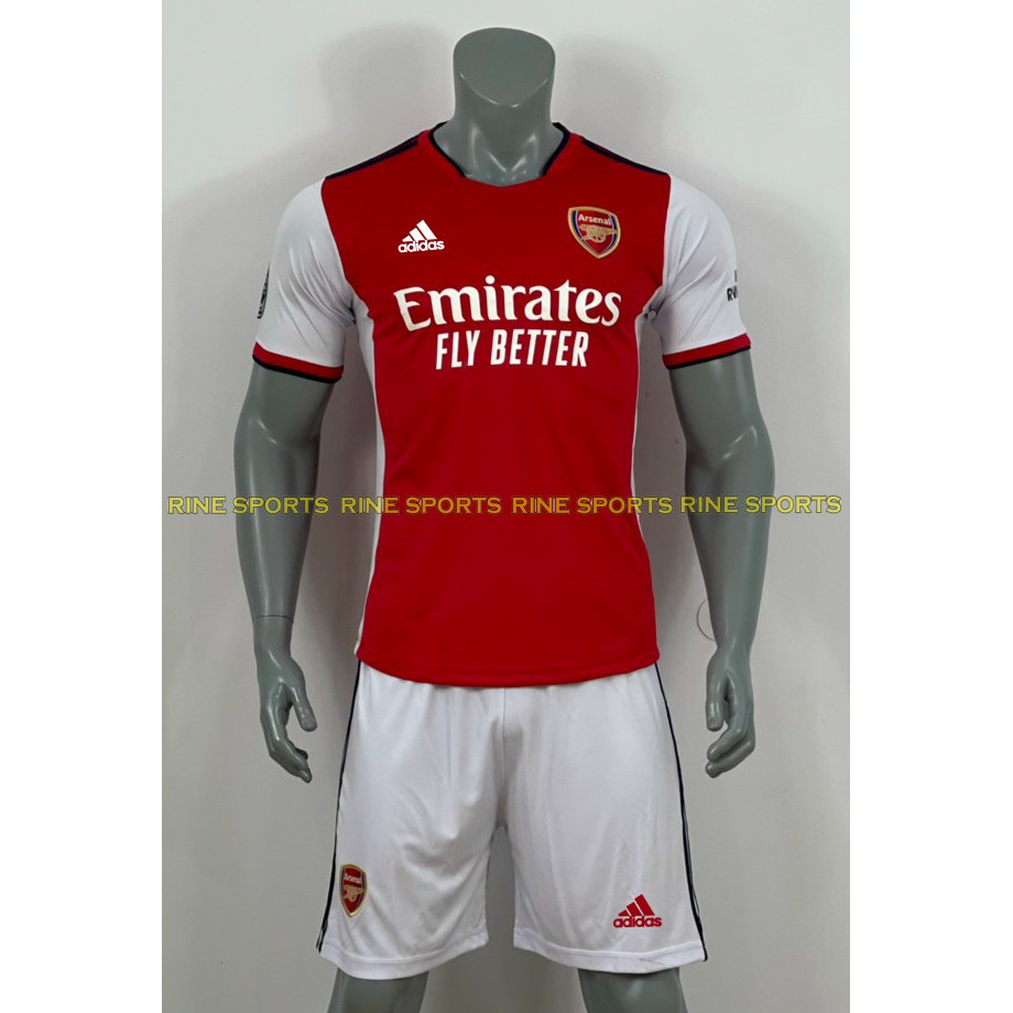 Bộ áo bóng đá arsenal  hàng việt nam cao cấp mùa giải 2021-2022