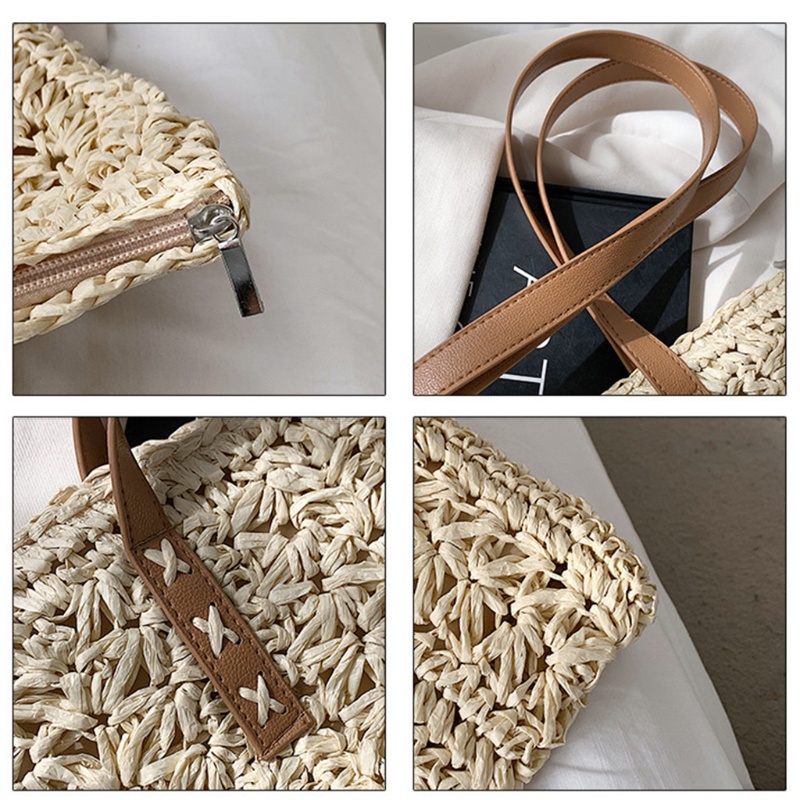 Túi Xách Đan Lát Thời Trang Nữ Tính