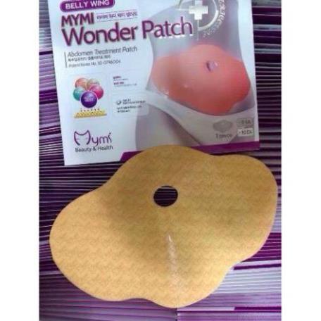 Miếng dán tan mỡ bụng Mymi Wonder Patch hộp 5 miếng