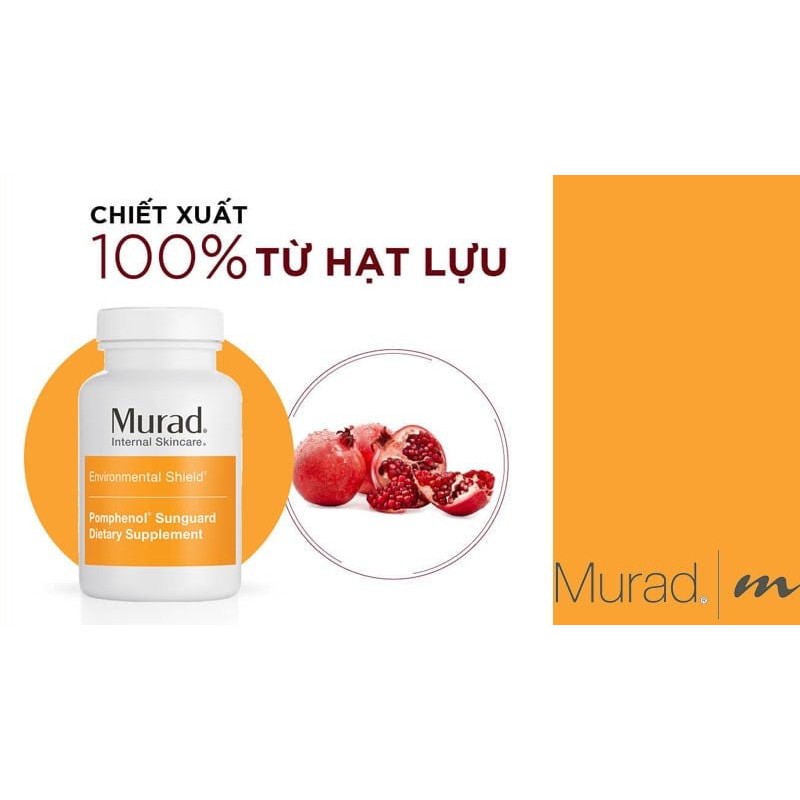 [DATE MỚI] VIÊN UỐNG CHỐNG NẮNG NỘI SINH MURAD - ES Pomphenol Sunguard Dietary Supplement