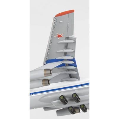 Mô hình quân sự Máy bay vận tải Ilyushin Il-76MD tỉ lệ 1/144 Zvezda