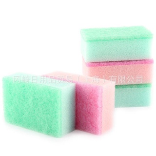 Set 5 miếng xốp rửa bát 1 mặt ráp (Nội Địa)