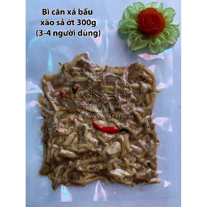 [Thực Phẩm Chay Nhà Làm] Bì Căn Xá Bấu 300 gram- Món Chay Dân Dã