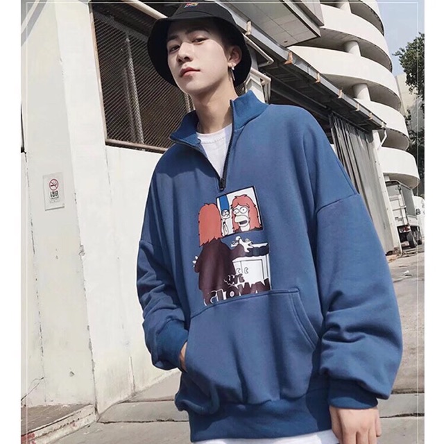 (Freeship từ 99K)#145k W777 SIÊU PHẨM ÁO NỈ HOT NHẤT MÙA ĐÔNG 2018 xanh/trắng .Size :S-XXL | BigBuy360 - bigbuy360.vn