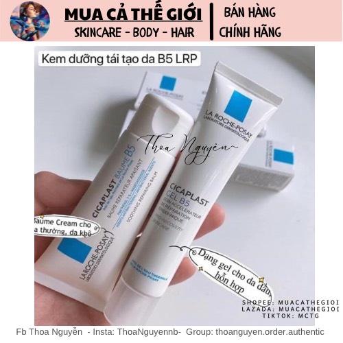 Kem Dưỡng Phục Hồi Da Laroche Posay Cicaplast B5
