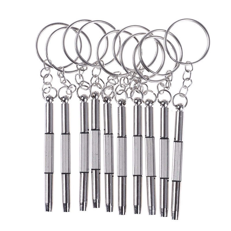 Bộ 10 Tua Vít Sửa Chữa Mắt Kính / Đồng Hồ Tiện Dụng