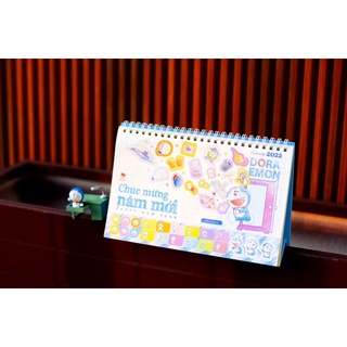 Lịch Để Bàn Doraemon Doremon 2022