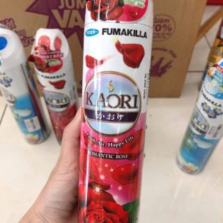 Xịt phòng kaori hương nước hoa hoa hồng
