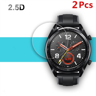 2 Chiếc 2.5D Đồng Hồ Thông Minh Kính Cường Lực Bảo Vệ Màn Hình Cho Huawei Watch GT / GT1 / GT Active / GT Elegant / GT2 46mm / GT2e 42mm / GT2e 46mm Phim Bảo Vệ