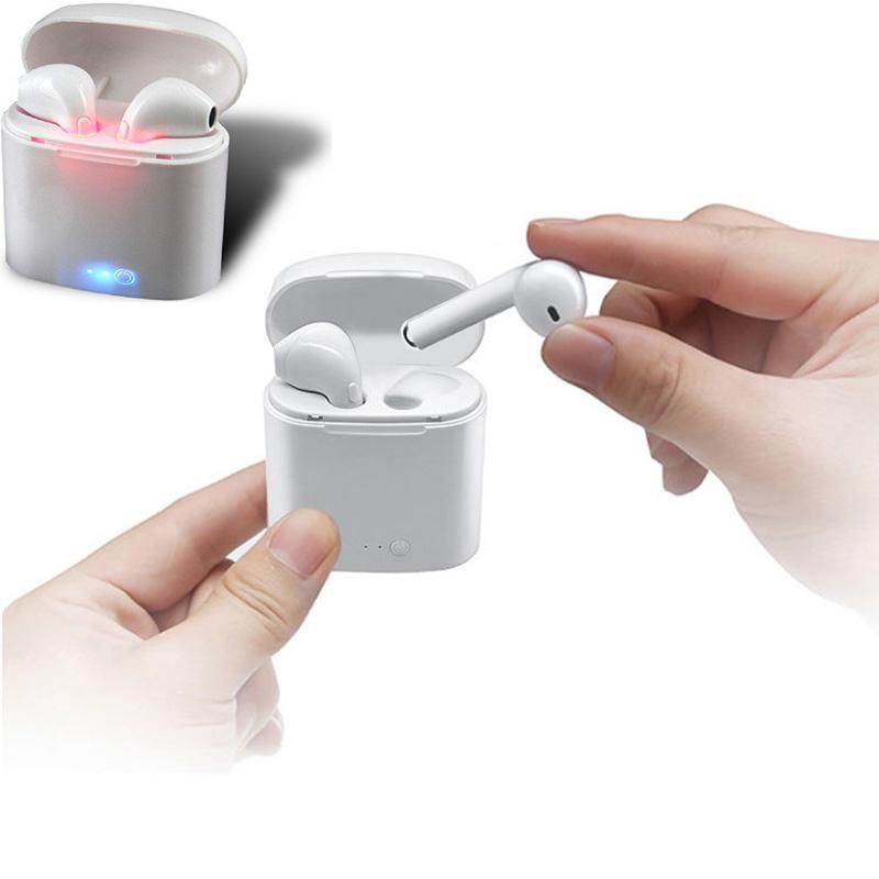 Tai nghe bluetooth không dây HBQ I7S TWS mini có hộp sạc tiện dụng