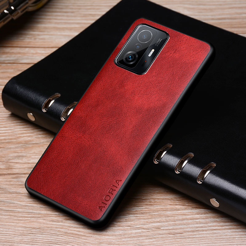 Ốp Bao Da Điện Thoại Phong Cách vintage Sang Trọng Cho xiaomi 11t xiaomi 11t pro 5g