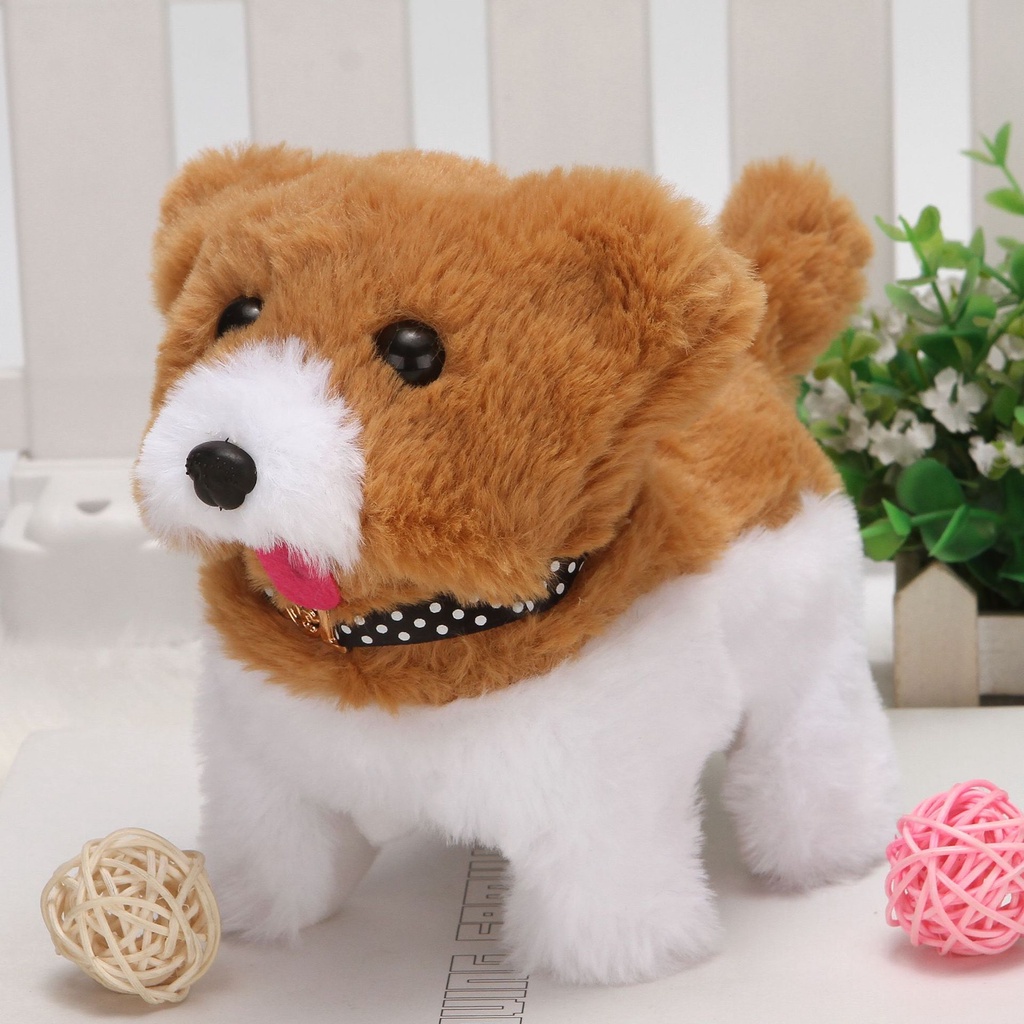 Thú nhồi bông, Chó con biết đi biết sủa cực vui nhộn cho trẻ em