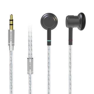 Tai nghe nhét tai 3.5mm HiFi đầu phẳng 15.4mm driver âm thanh động
