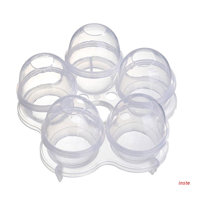 Set 5 Khuôn Làm Trứng Cứng Không Có Vỏ Dùng Cho Nhà Bếp