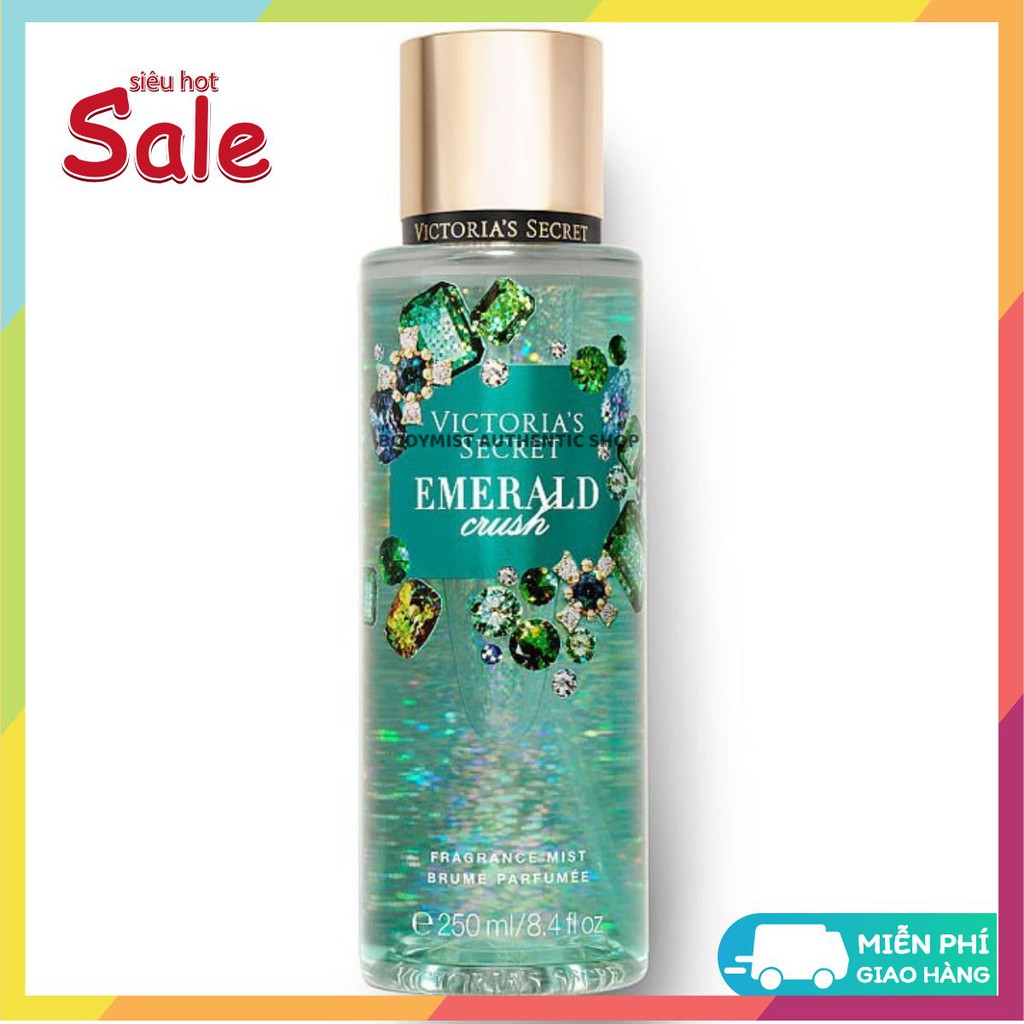 Xịt Thơm Body Victoria’s Secret Amerald Crush  _ [𝑩𝒐𝒅𝒚𝒎𝒊𝒔𝒕 𝑨𝒖𝒕𝒉𝒆𝒏𝒕𝒊𝒄] | Thế Giới Skin Care