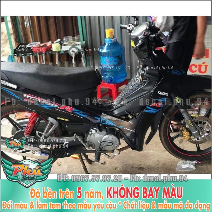 Tem rời Sirius R Xanh đen nhám (X) -1