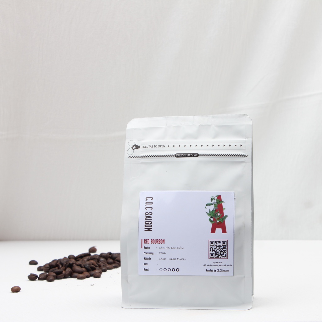 Cà phê Arabica pha pour rang light hương vị nguyên bản  C.O.C Saigon