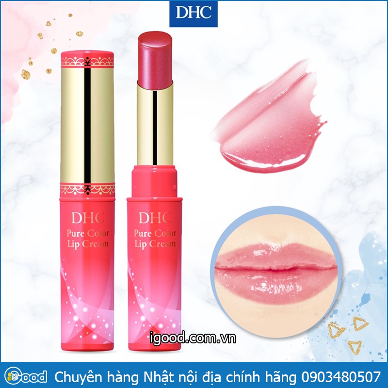 Son dưỡng DHC Pure Color Lip Cream (1.4g) Nhật