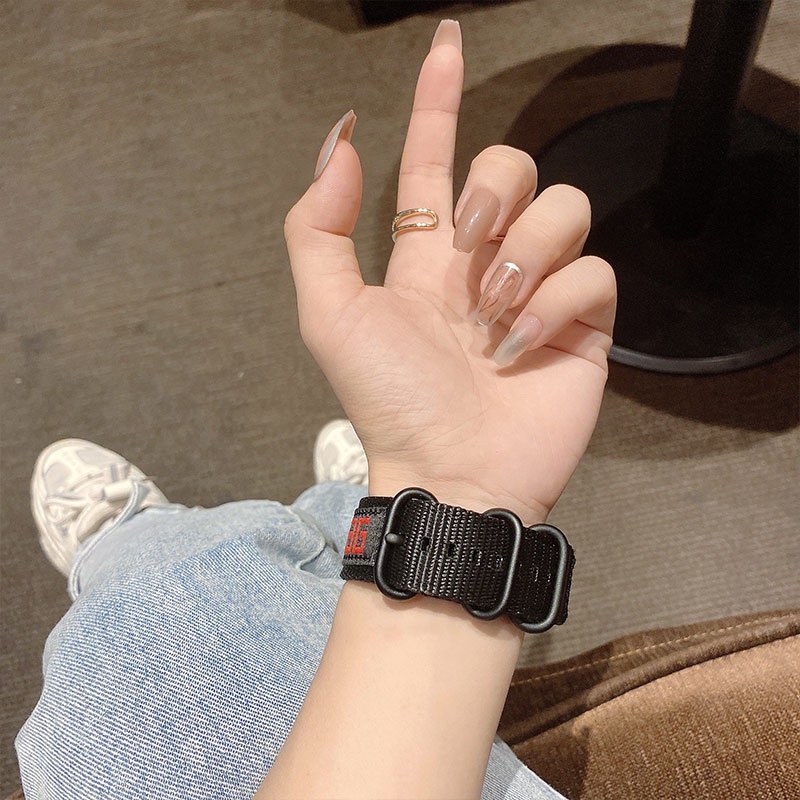 UAG Dây Đeo Nylon Thoải Mái Cho Đồng Hồ Thông Minh iwatch 7 6 SE 5 4 3 2