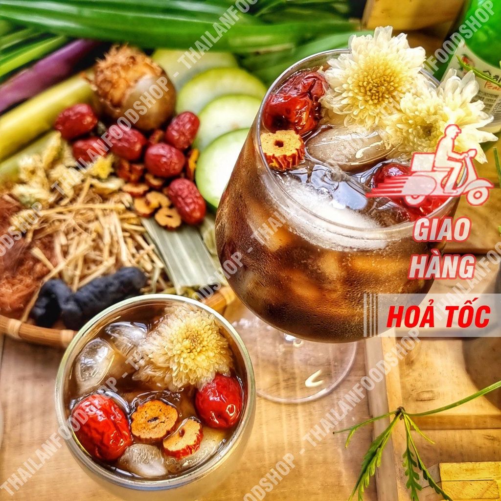 Set Nguyên Liệu Nấu Sâm - Nước Sâm Giải Nhiệt -  Chè Dưỡng Nhan