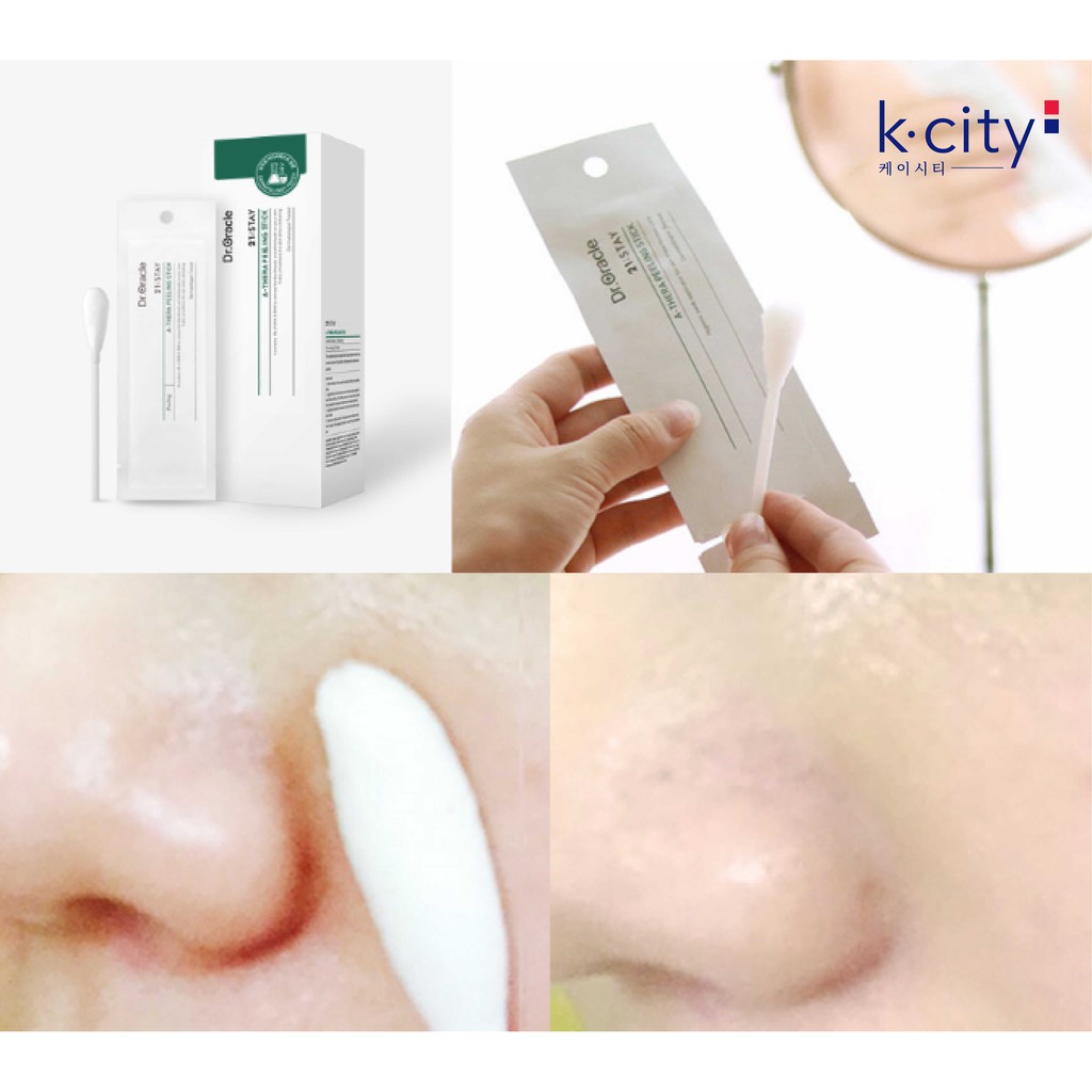 Thanh Tẩy Tế Bào Chết AHA - BHA Hàn Quốc 21STAY A-Thera Peeling Stick (Lẻ 1 Thanh)