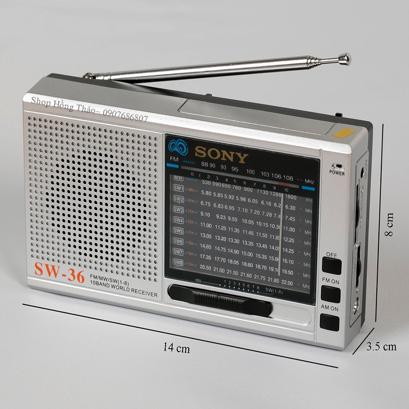 radio sony SW-36