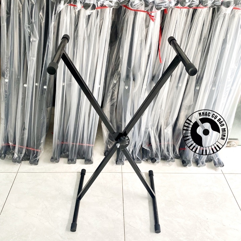 Chân đàn organ (chân đơn) , chân organ chữ X bằng sắt