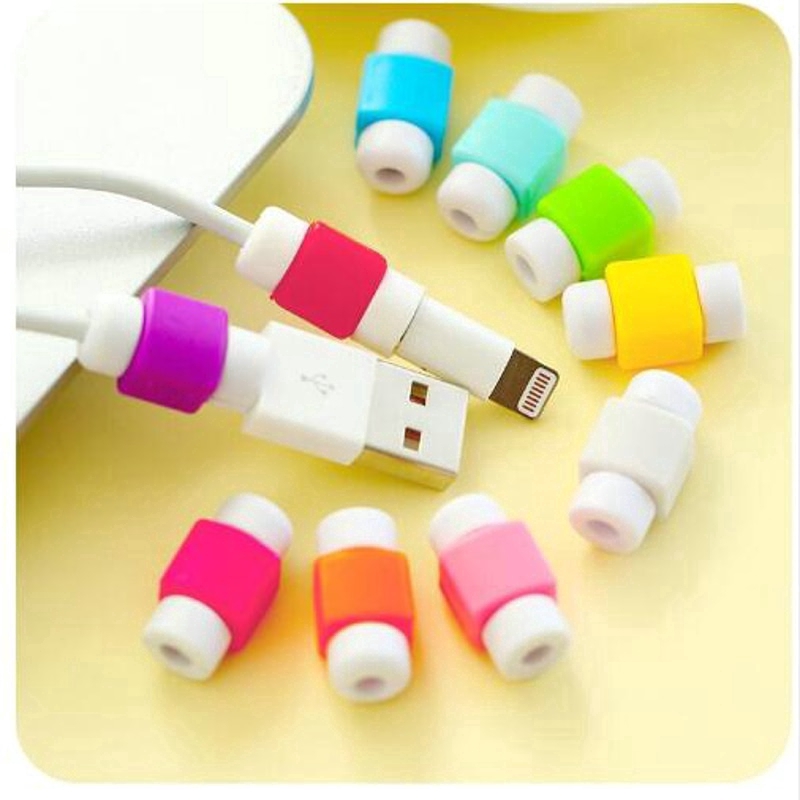 Set 3 nút bảo vệ đầu dây cáp thích hợp cho iPhone