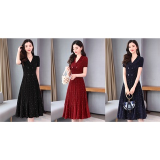 Váy Chấm Bi Hàn Quốc